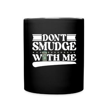Herbes Encens Purification Spirituelle - Mug uni - noir - Devant