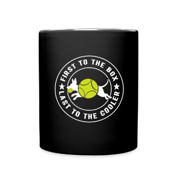 Flyball Dog Sports - Full Colour Mug - black - Front