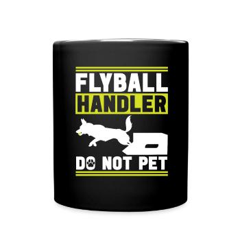 Flyball Sports canins - Mug uni - noir - Devant