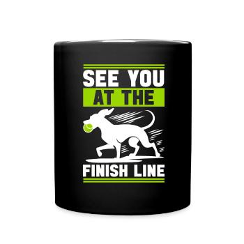 Flyball Sports canins - Mug uni - noir - Devant