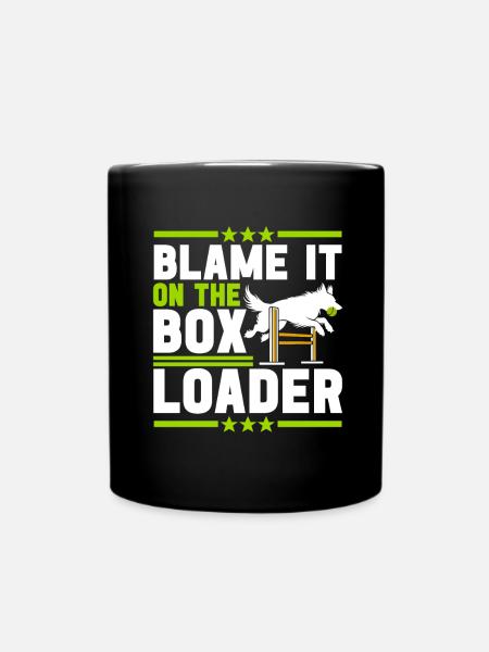 Flyball Dog Sports - Full Colour Mug - black