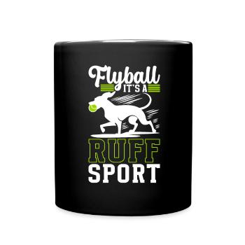 Flyball Sports canins - Mug uni - noir - Devant