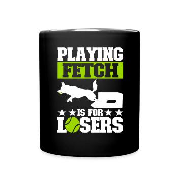 Flyball Sports canins - Mug uni - noir - Devant