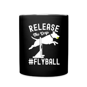 Flyball Sports canins - Mug uni - noir - Devant