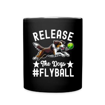 Flyball Sports canins - Mug uni - noir - Devant