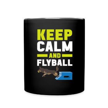 Flyball Sports canins - Mug uni - noir - Devant