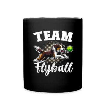 Flyball Sports canins - Mug uni - noir - Devant