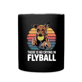 Flyball Dog Sports - Full Colour Mug - black - Front