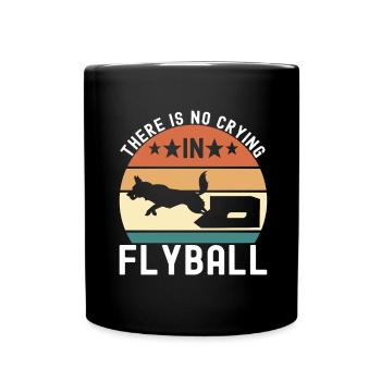 Flyball Dog Sports - Full Colour Mug - black - Front