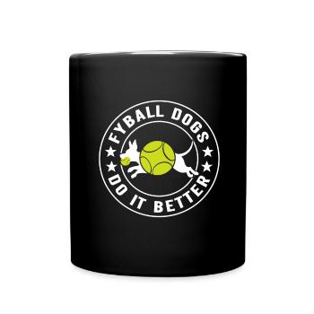 Flyball Sports canins - Mug uni - noir - Devant