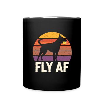 Flyball Sports canins - Mug uni - noir - Devant