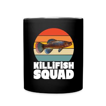 Killifisch Aquarium Amateurs de poissons - Mug uni - noir - Devant