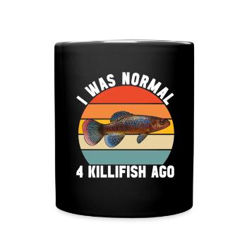 Killifisch Aquarium Amateurs de poissons - Mug uni - noir - Devant