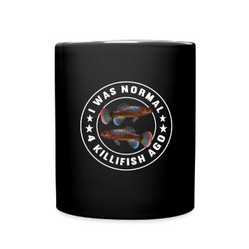 Killifisch Aquarium Amateurs de poissons - Mug uni - noir - Devant
