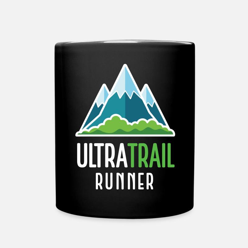 Coureur d’ultra-trail - Mug uni - noir