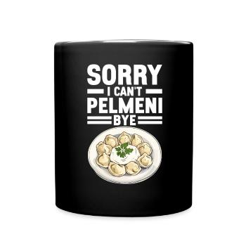 Pelmeni Cuisine russe - Mug uni - noir - Devant