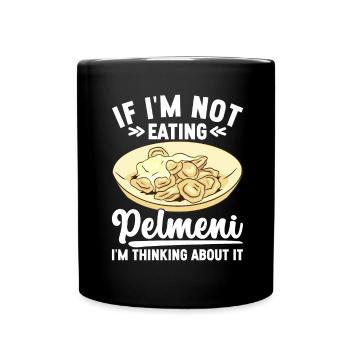 Pelmeni Cuisine russe - Mug uni - noir - Devant