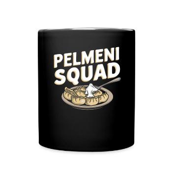 Pelmeni Russian Cuisine - Full Colour Mug - black - Front