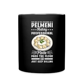 Pelmeni Cuisine russe - Mug uni - noir - Devant