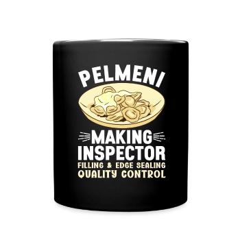 Pelmeni Cuisine russe - Mug uni - noir - Devant