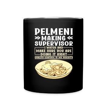 Pelmeni Cuisine russe - Mug uni - noir - Devant