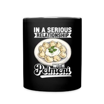 Pelmeni Cuisine russe - Mug uni - noir - Devant