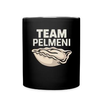 Pelmeni Russian Cuisine - Full Colour Mug - black - Front