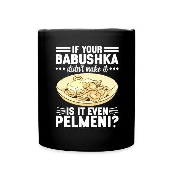 Pelmeni Cuisine russe - Mug uni - noir - Devant