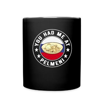 Pelmeni Cuisine russe - Mug uni - noir - Devant