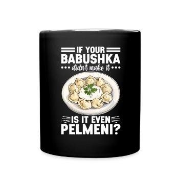 Pelmeni Cuisine russe - Mug uni - noir - Devant