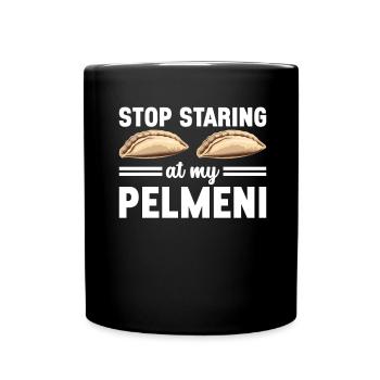 Pelmeni Cuisine russe - Mug uni - noir - Devant