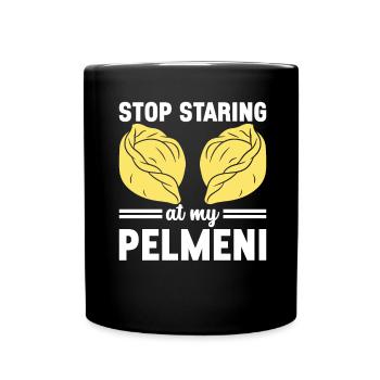 Pelmeni Cuisine russe - Mug uni - noir - Devant