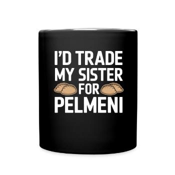 Pelmeni Cuisine russe - Mug uni - noir - Devant