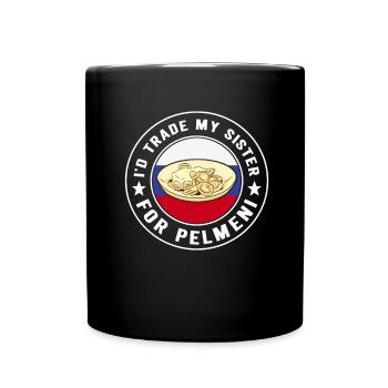 Pelmeni Cuisine russe - Mug uni - noir - Devant