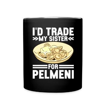 Pelmeni Cuisine russe - Mug uni - noir - Devant