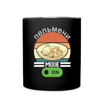Pelmeni Cuisine russe - Mug uni - noir - Devant