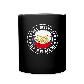 Pelmeni Cuisine russe - Mug uni - noir - Devant
