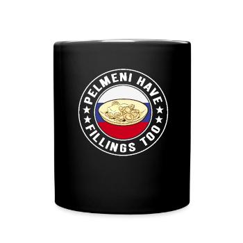 Pelmeni Cuisine russe - Mug uni - noir - Devant