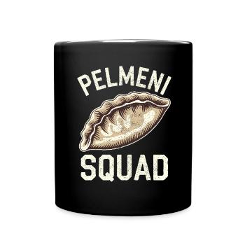 Pelmeni Cuisine russe - Mug uni - noir - Devant