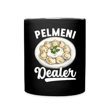 Pelmeni Cuisine russe - Mug uni - noir - Devant