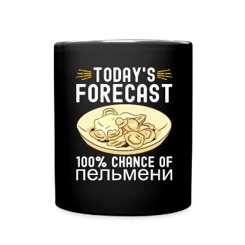 Pelmeni Cuisine russe - Mug uni - noir - Devant