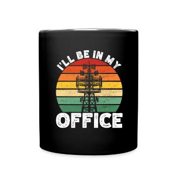 Industrial Climbers Tower Climbers Industrial Climbing - Full Colour Mug - black - Front
