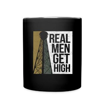 Industrial Climbers Tower Climbers Industrial Climbing - Full Colour Mug - black - Front