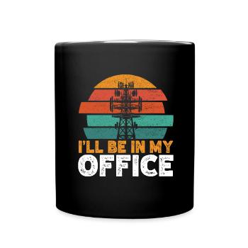 Industrial Climbers Tower Climbers Industrial Climbing - Full Colour Mug - black - Front