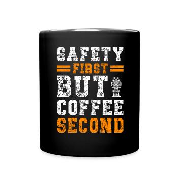 Industrial Climbers Tower Climbers Industrial Climbing - Full Colour Mug - black - Front