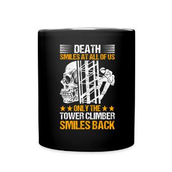 Industrial Climbers Tower Climbers Industrial Climbing - Full Colour Mug - black - Front
