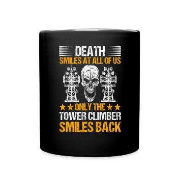 Industrial Climbers Tower Climbers Industrial Climbing - Full Colour Mug - black - Front