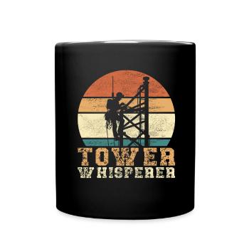 Industrial Climbers Tower Climbers Industrial Climbing - Full Colour Mug - black - Front
