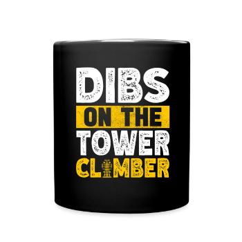 Industrial Climbers Tower Climbers Industrial Climbing - Full Colour Mug - black - Front