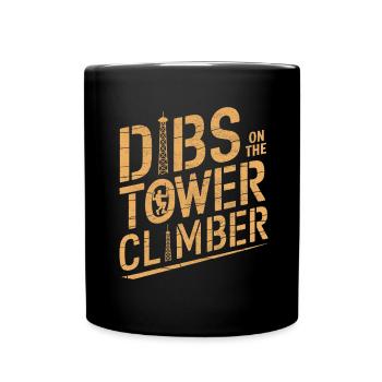 Industrial Climbers Tower Climbers Industrial Climbing - Full Colour Mug - black - Front